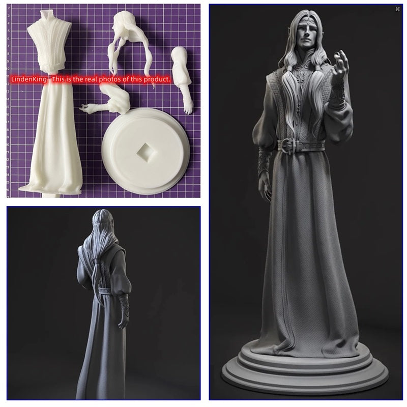 Lindenking Sauron Of The Lord of the Rings Customize Garage Kit Model GK Figure Unpainted Comics Collections